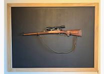 Zastava Kal. 7x64 met Zeiss richtkijker op zwengelmontage