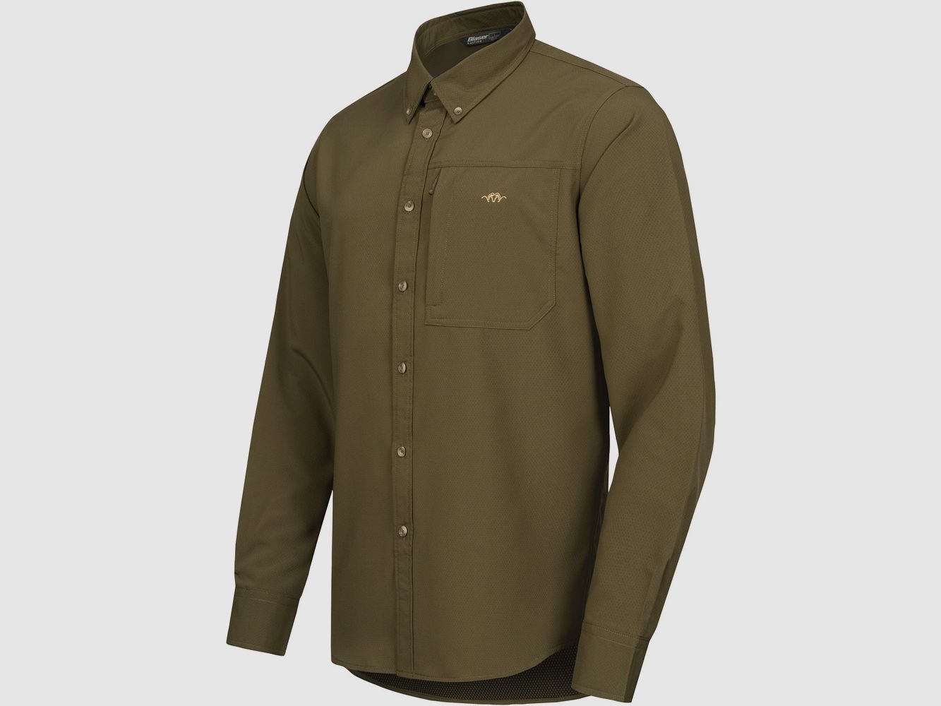 Blaser Airflow Hemd dunkel oliv