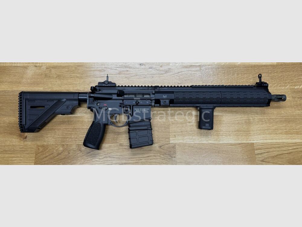 Heckler & Koch GmbH MR223 A3 Sport 14,5" wersja specjalna MGBs - długi uchwyt - końcówka QD - zatrzymanie ręki