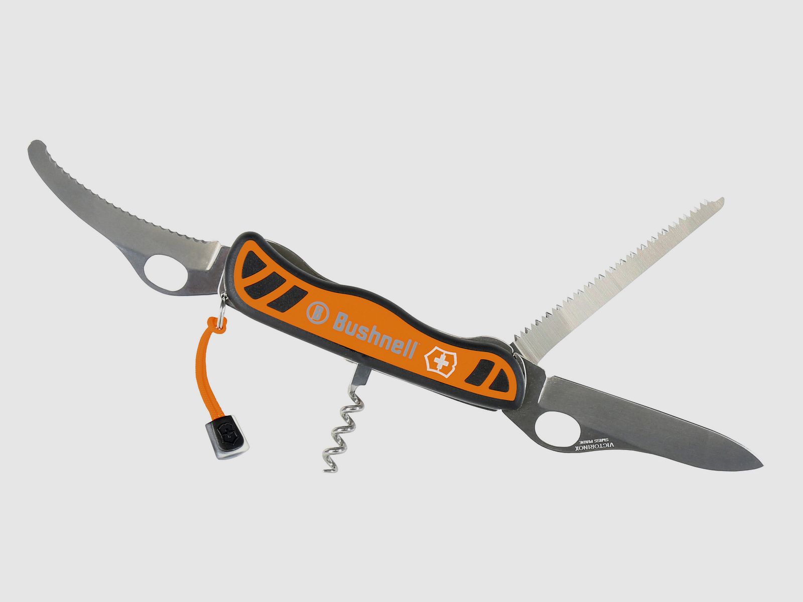 Jumelles Bushnell 10x42 avec télémètre incluant un couteau de poche Victorinox