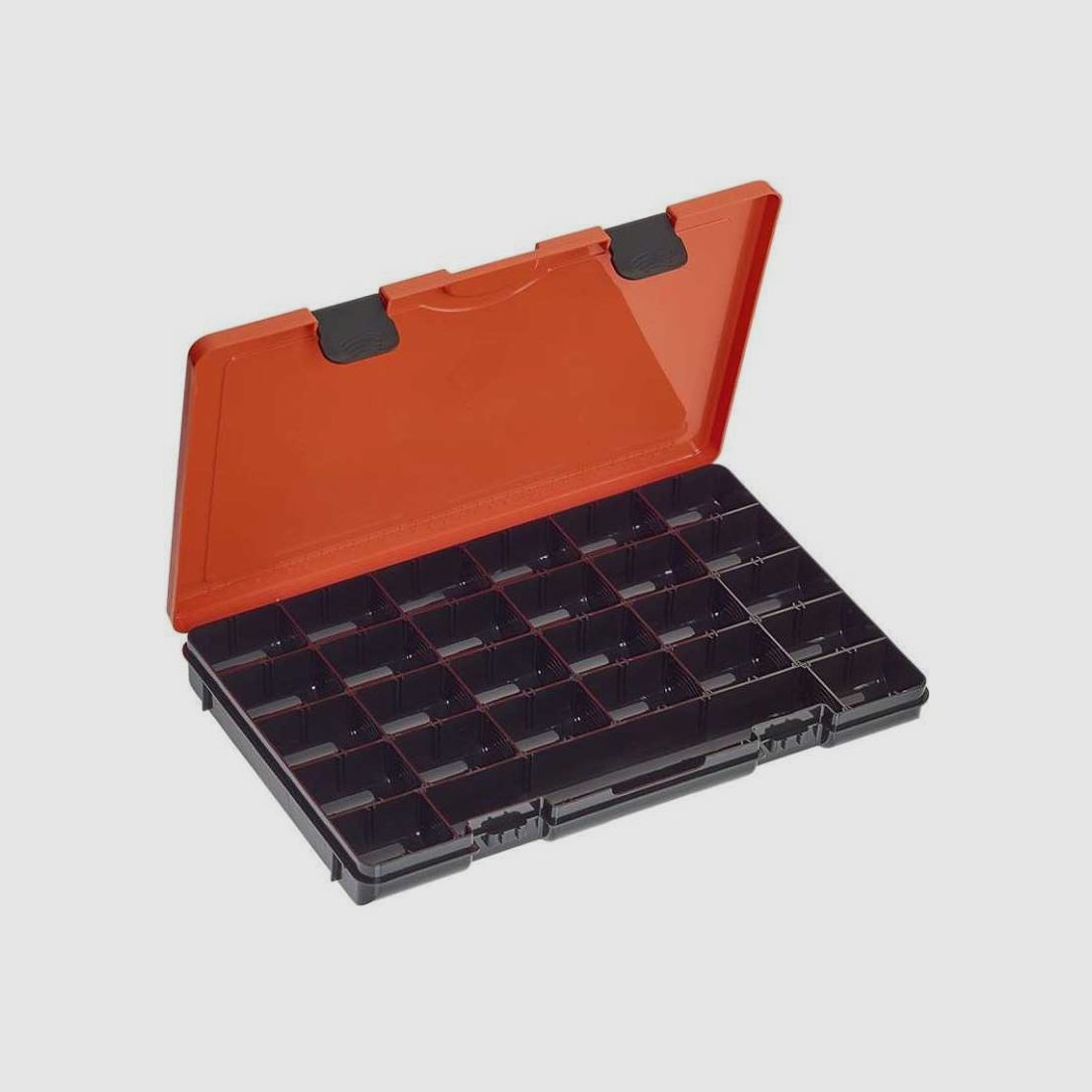 ROK Hookbait Box 371 Zwart/Oranje Opbergdoos