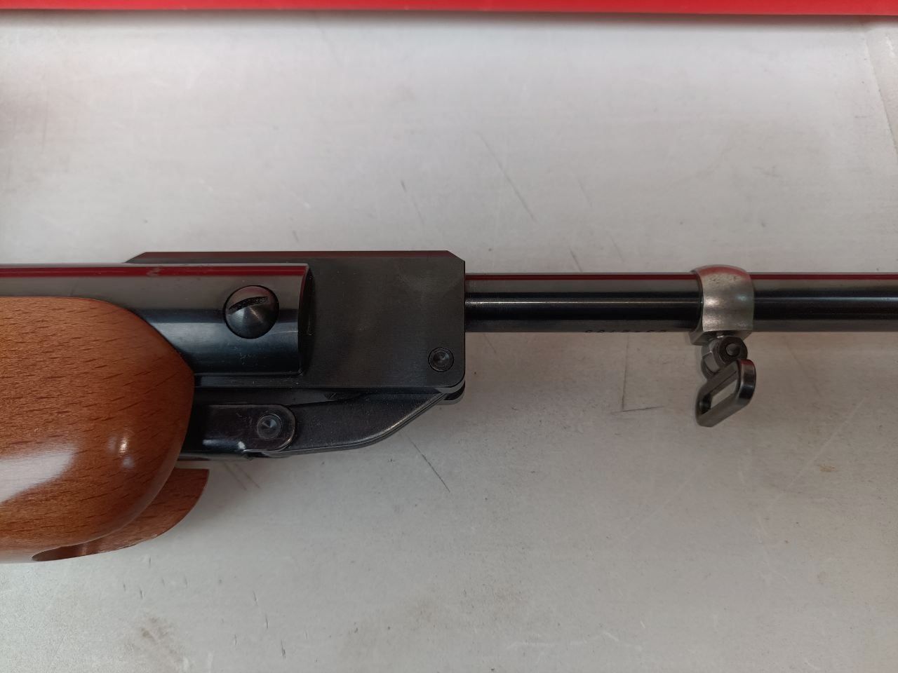 Luftgewehr Weihrauch HW 35 K Schalldämpfer Fernrohr Exportfeder