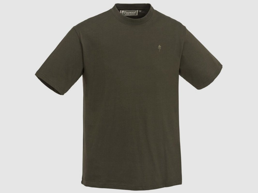 Pinewood T-Shirt 3er Pack Grün/Braun/Khaki