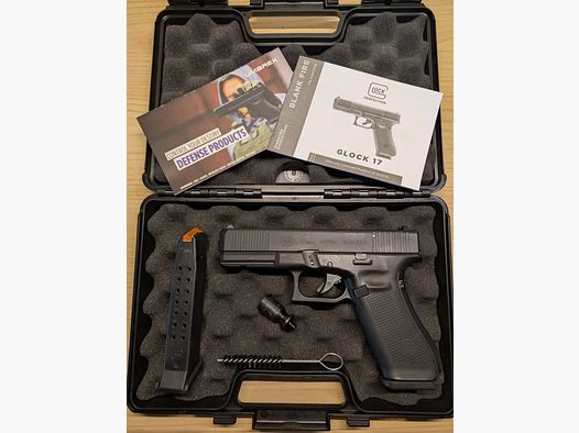 GLOCK 17 Gen5 9 mm P.A.K. + zweites Magazin 