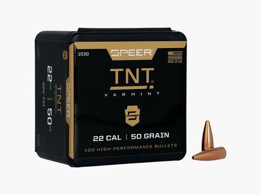 Speer Geschosse .224, TNT 50gr (100) .224/5.69mm VE100