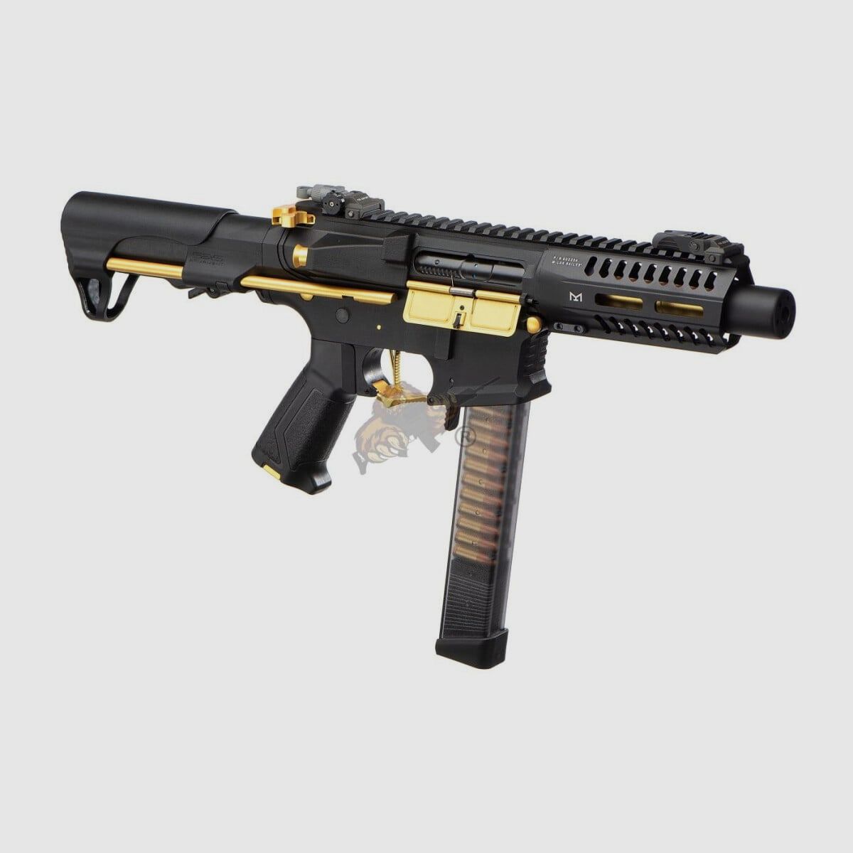 G&G ARP 9 Stealth - Or avec ETU Airsoft Libre à partir de 18 - S-AEG -F-, image 4 sur 8