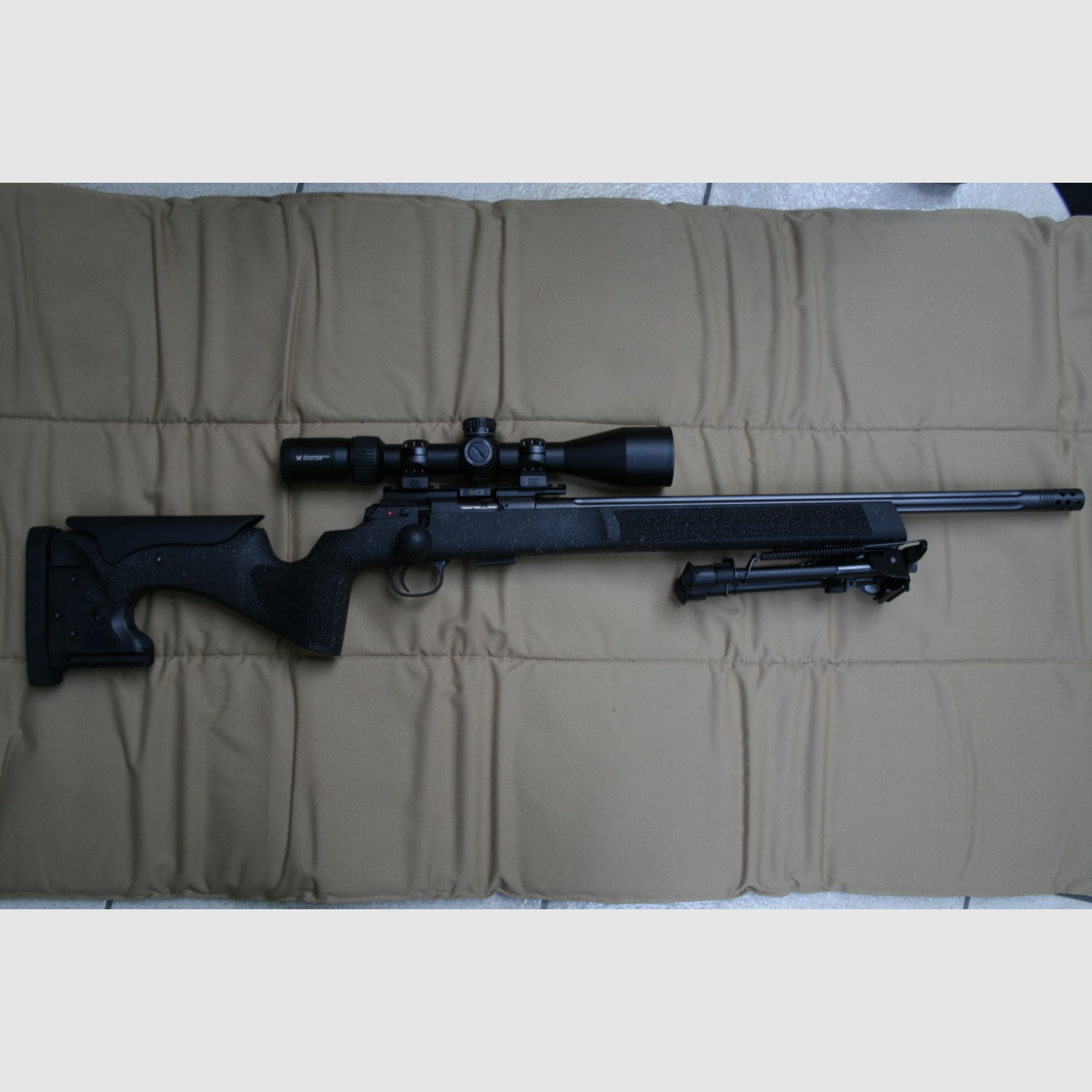 Kit TLD CZ 457 LRP+Vortex+bi-piede+valigetta, immagine 4 di 9