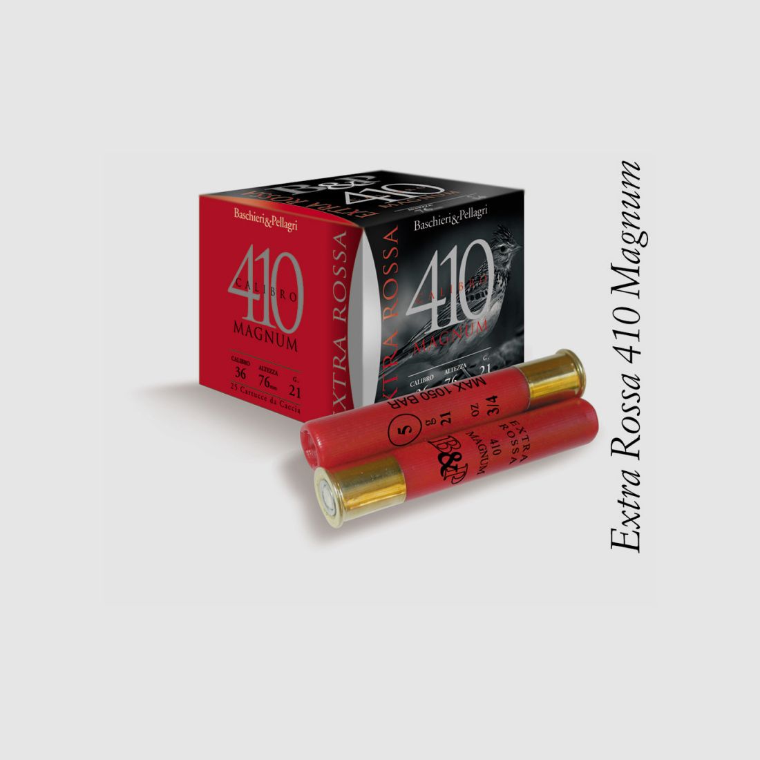PATROON BASCHIERI&PELLAGRI EXTRA ROSSA 410 MAGNUM