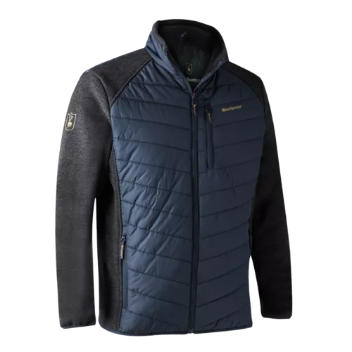 Damen Steppjacke aus zwei Materialien Deerhunter