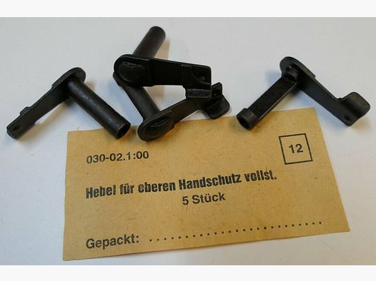 DDR VEB Geräte-& Werkzeugbau Wiesa orginal DDR NVA AK 47 Hebel für oberen Handschutz vollständig[ 12 ] unbenutzt, neu für AK47, 7,62x39