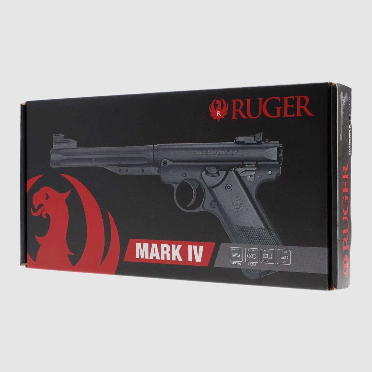 RUGER MARK IV Federdruck Pistole 4,5mm Diabolo < 3,0 J