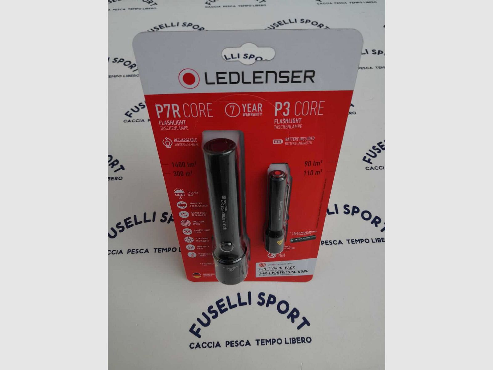 Ledlenser P7R core e P3 core, imagen 2 de 2