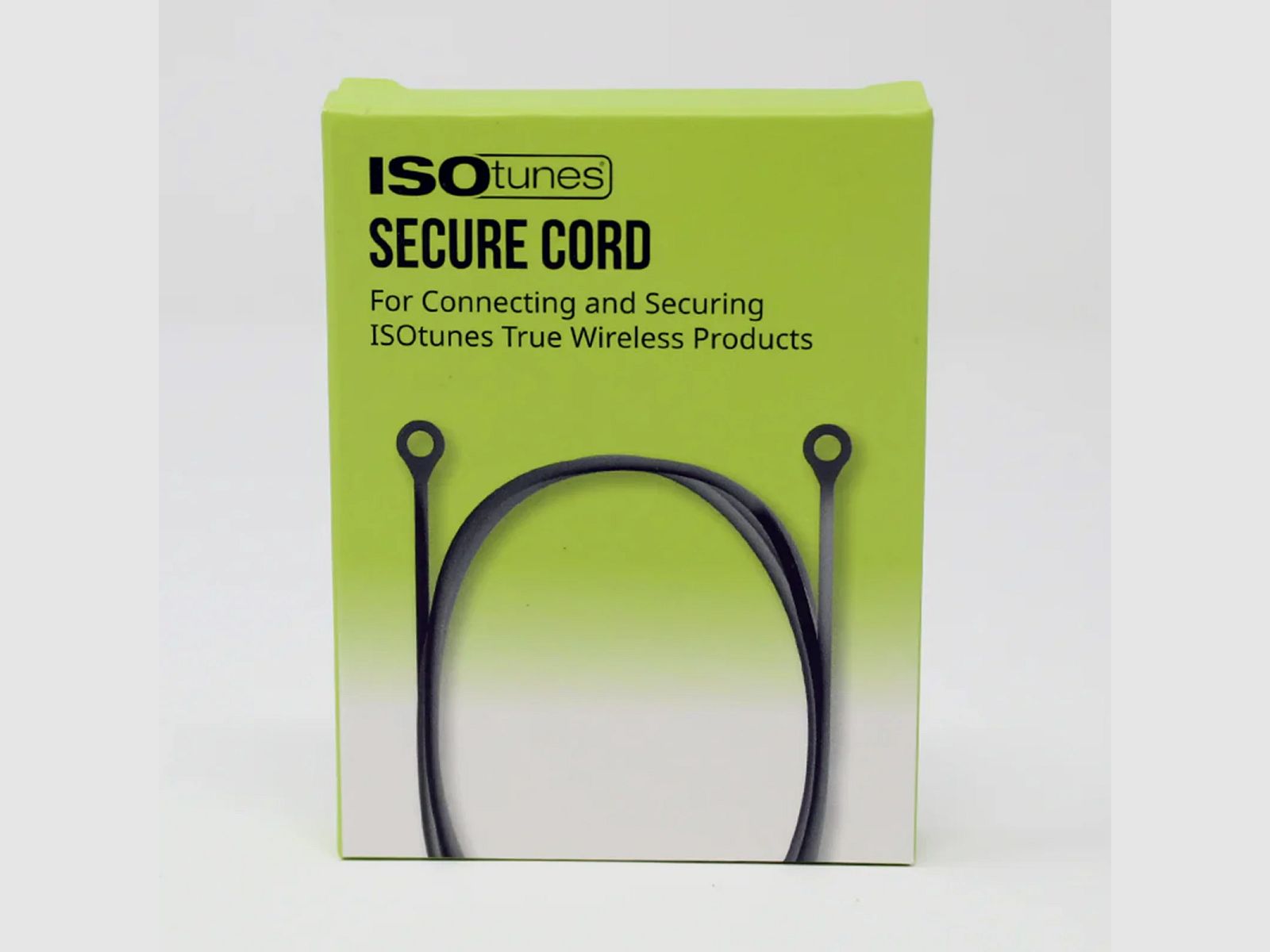 Safety cord for ISOtunes Caliber hearing protection