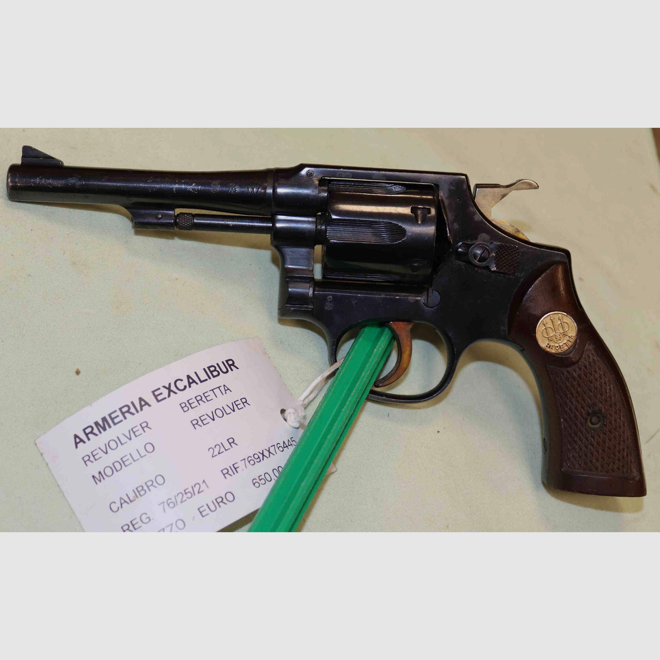 Revolver Beretta Model Revolver Caliber 22 LR, image 2 of 5