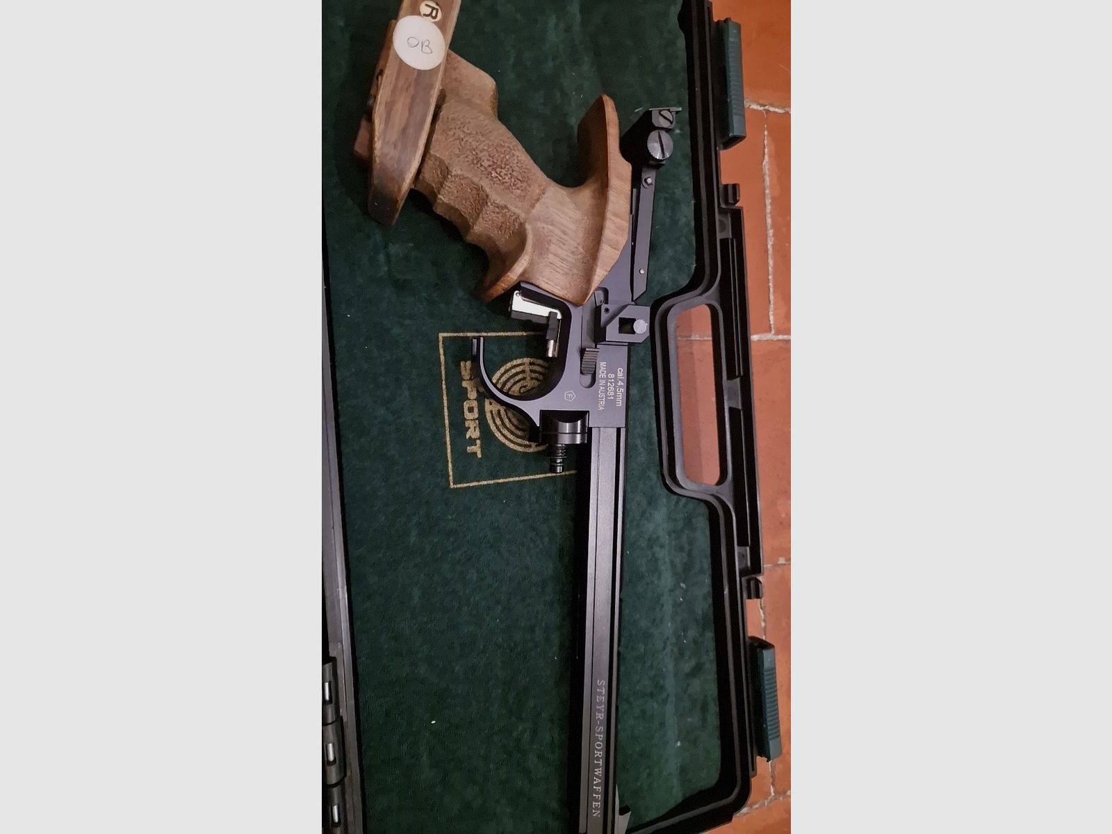Pistolet à air comprimé lp50 Steyr, image 10 sur 12