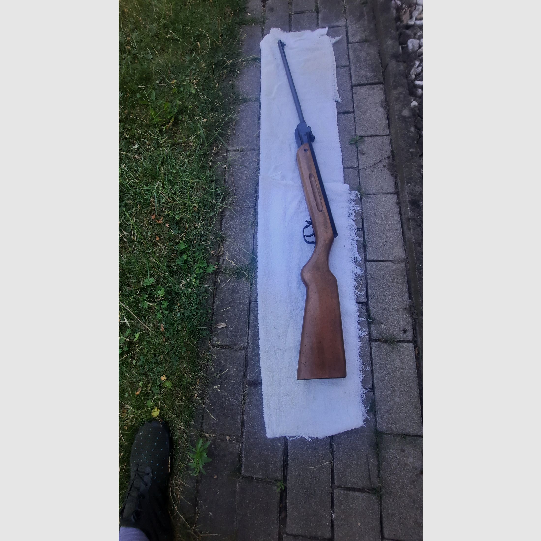 Luftgewehr von Haenel Suhl Modell lll-60