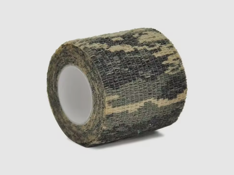 2 sztuki taśmy maskującej taśmy klejącej Stretchband Camo Form, usuwalna bez resztek 5cm x 4,80m