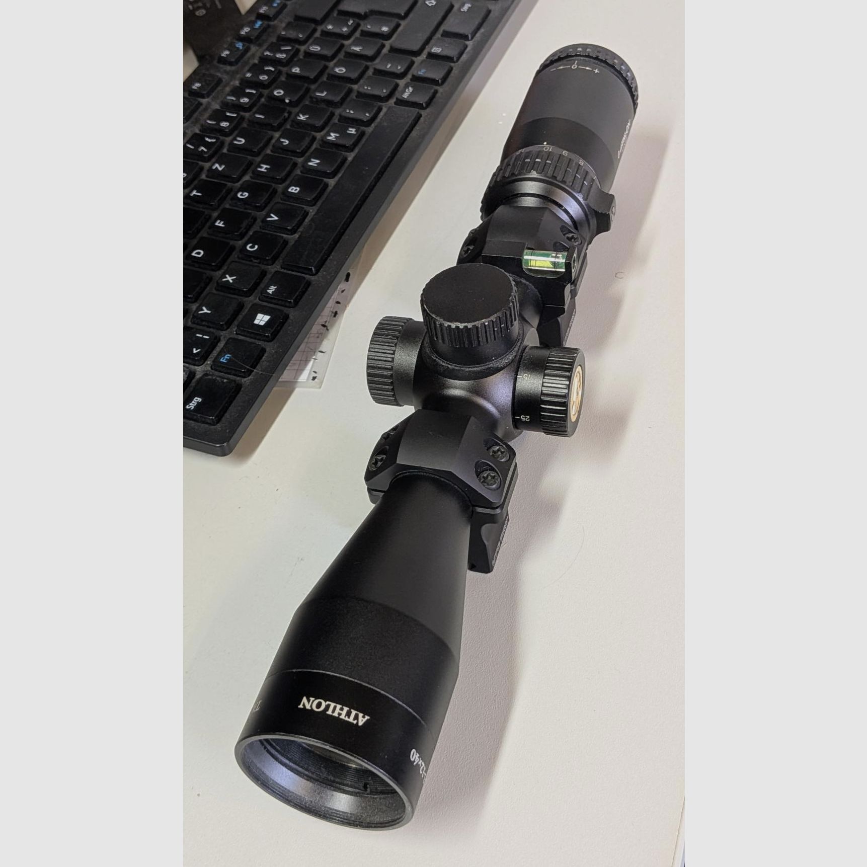 Athlon Talos 3-12x40mm Mildot incl. mount en waterpas
