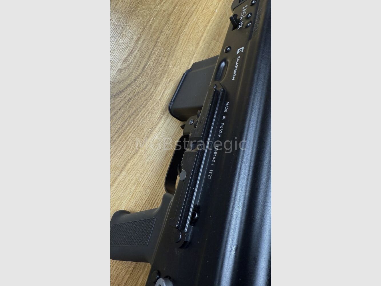 Izhmash Saiga MKK102 System AK102 Kalashnikov 341mm lufa - stała kolba .223Rem - wersja cywilna - System AK74 AK47 AK101 AK 102