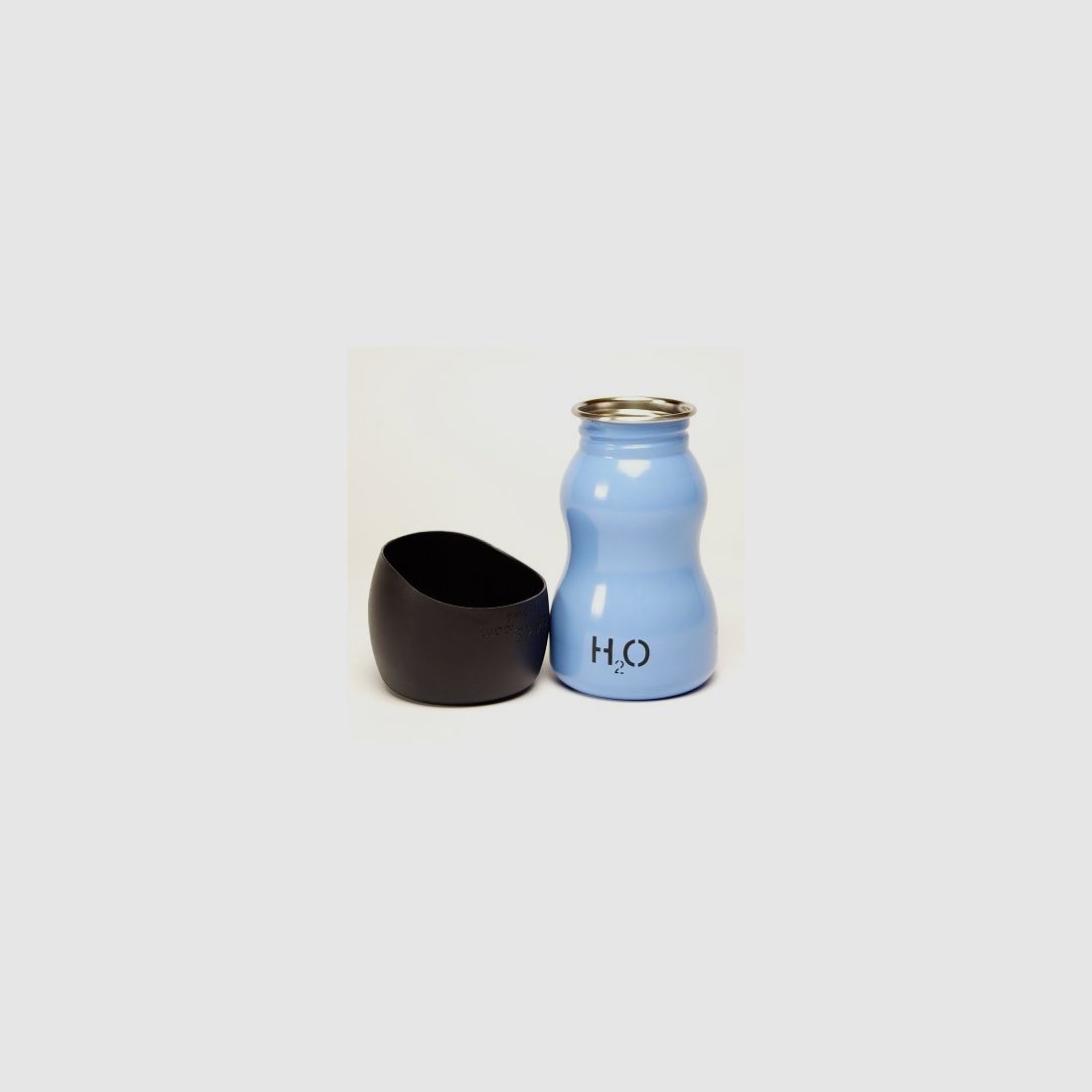 H204K9 Hunde Wasserflasche mit Napf 0,3l