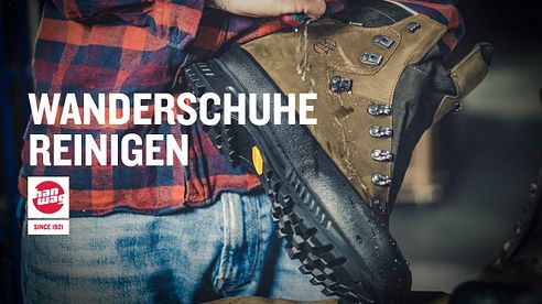 Wanderschuhe reinigen: So machst Du es richtig