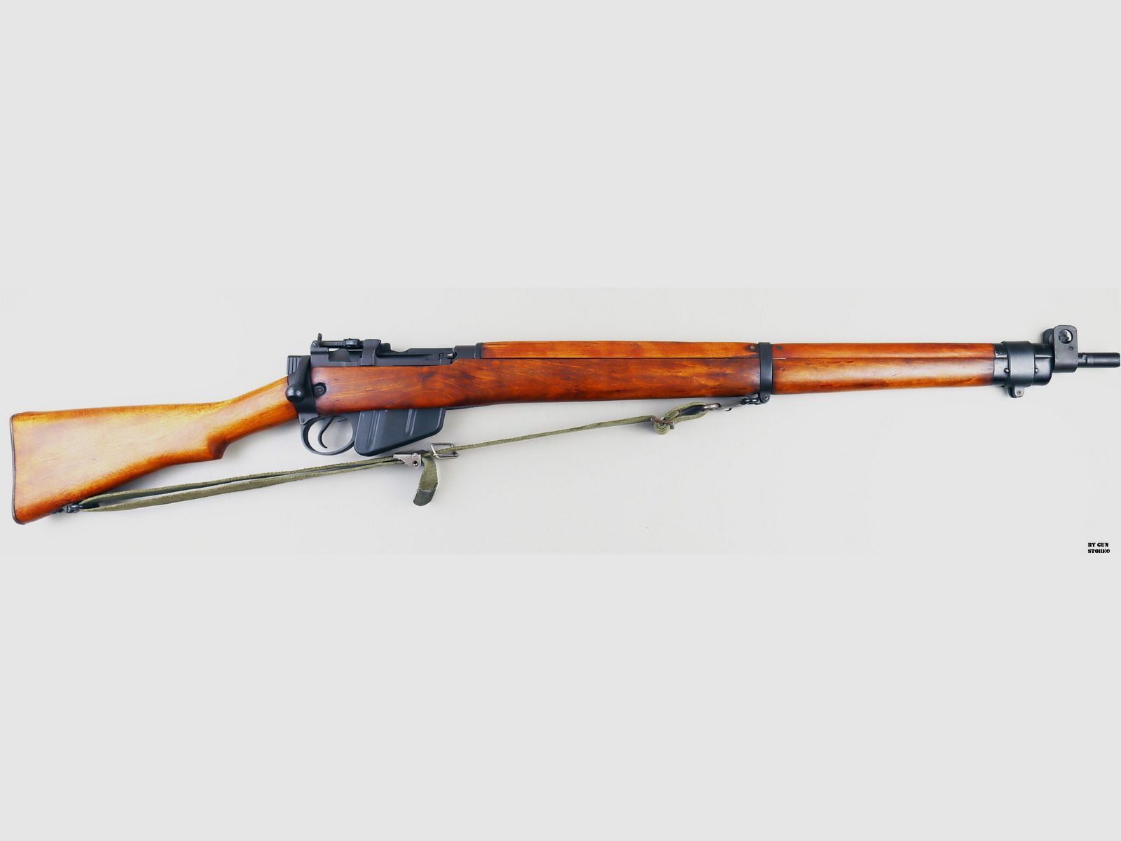 Rifle Stevens Savage mod. Lee Enfield N° 4 Mk1* cal. 303 brit. matr. AL16759, image 11 of 14