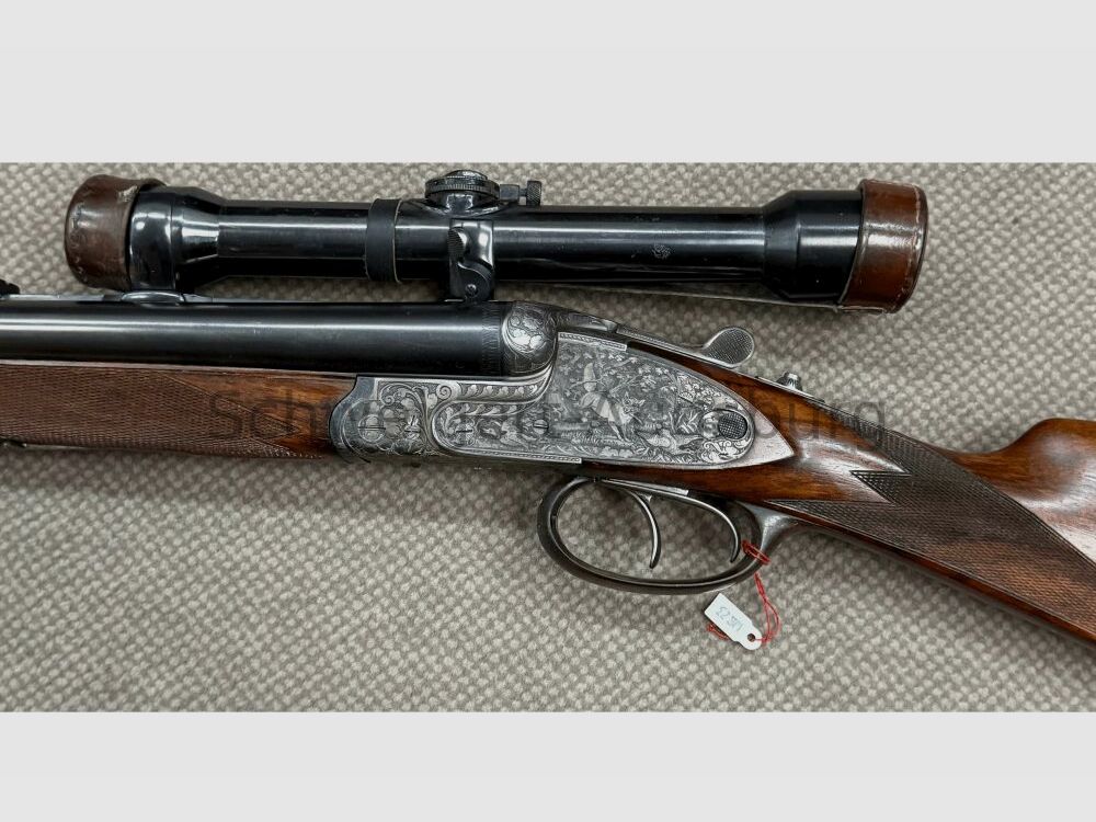 Krieghoff Seitenschloss Drilling 8x57JR;12/70