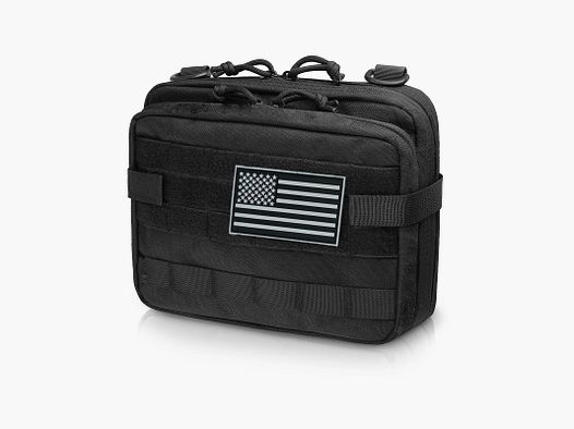 Bolsa táctica para administradores - compatible con MOLLE, de doble capa y con gran capacidad