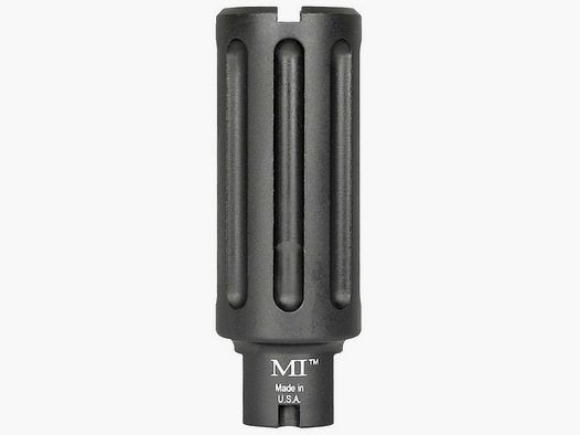 MIDWEST INDUSTRIES BLAST CAN .30 CALIBER M14X1 LH ALUMINUM BLACK