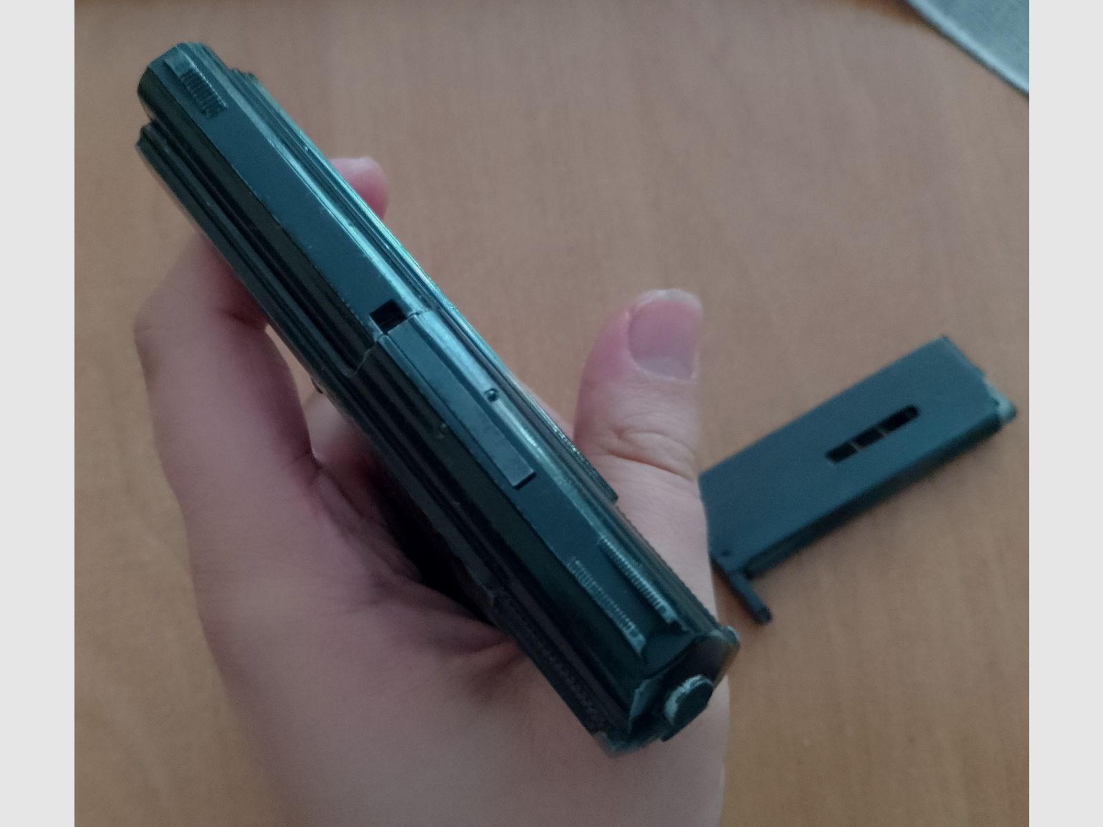 Old Reck blank pistol P6 in caliber 8 mm blank