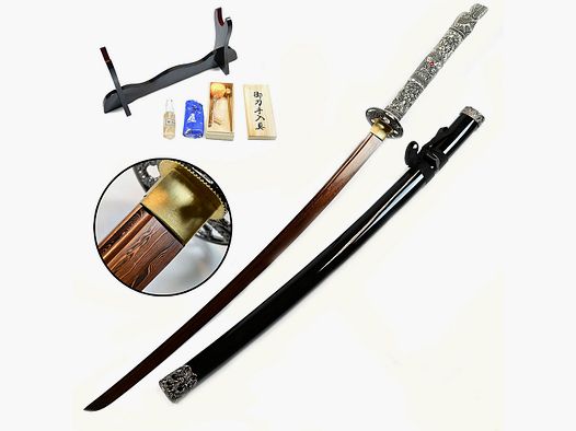 Highlander Duncan MacLeod Katana Blutdamast Edition