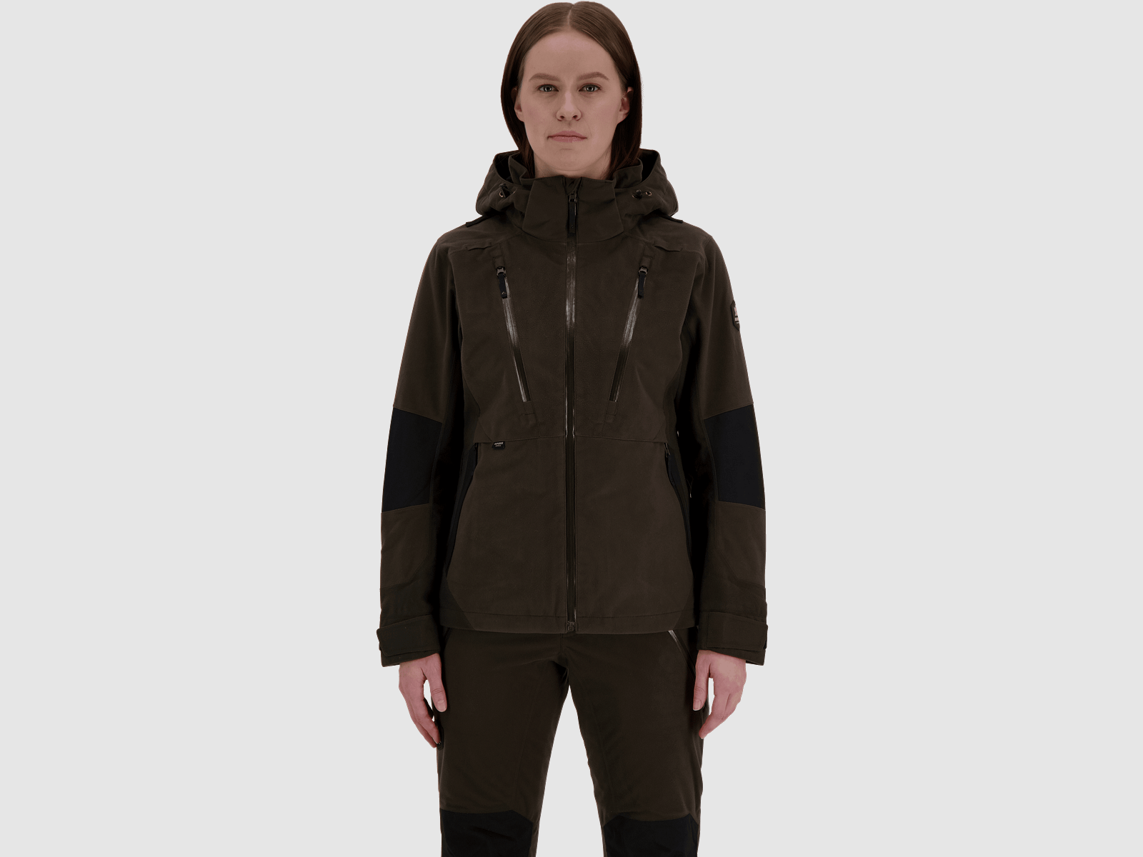 Alaska 1795 Superior Pro Giacca Donna Marrone-Fango XL