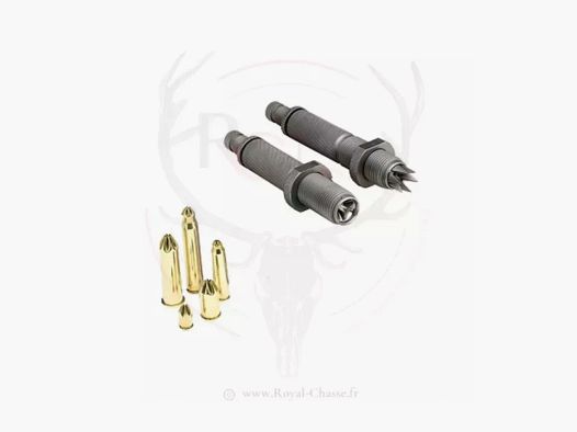 Jeu de 2 outils Cal.DU 22 AU 45 A BLANC HORNADY