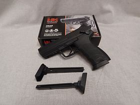 Heckler & Koch HK45 / 4,5 mm BB / CO2 / Pistole / OVP (36)