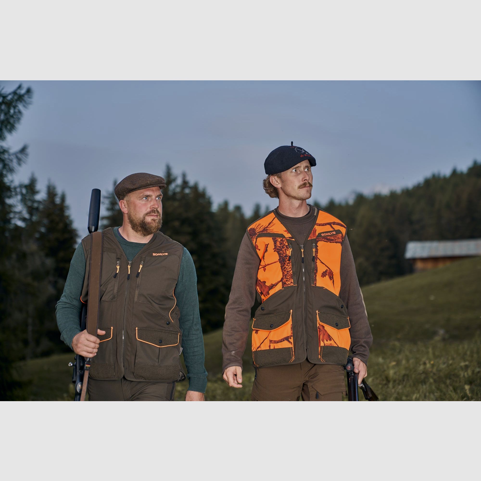 Gilet Somlys camo orange/grün 218, Bild 4 von 6