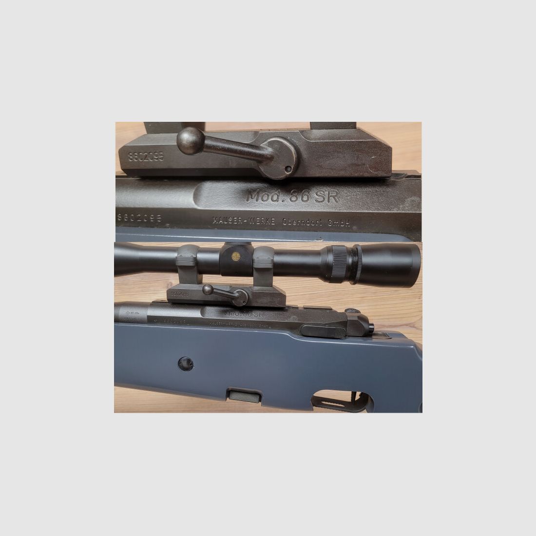 Mauser M86 SR - Mauser 86SR (Israeli Version)