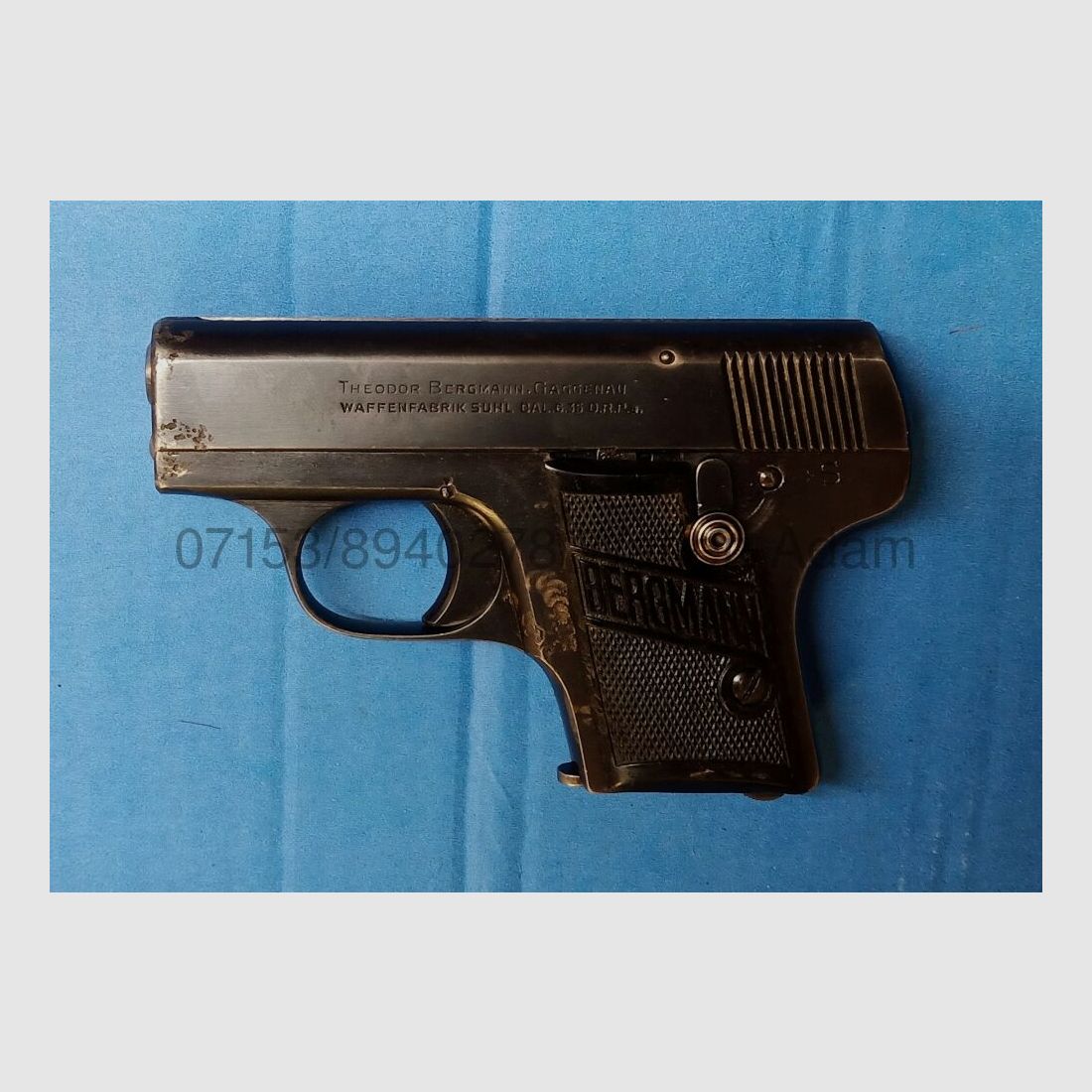 Bergmann No.2 pocket pistol