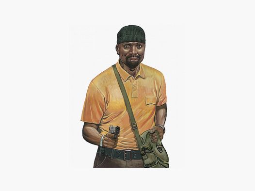 Bersaglio di carta "Mike" - 89 x 64