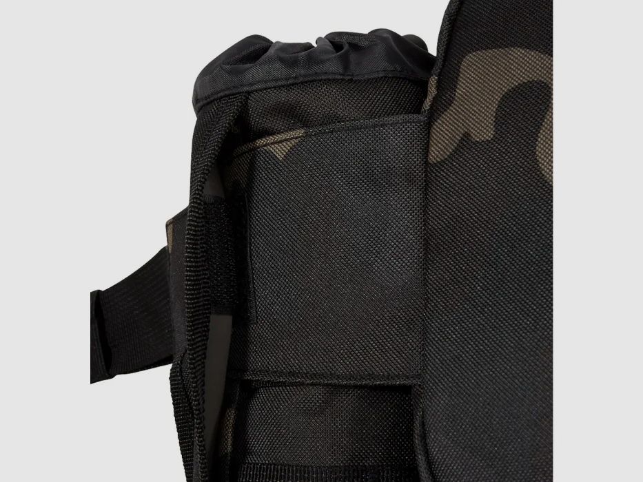 Brandit Taillengürtel "Allround" mit Tasche + Flaschenhalter - Dark Camouflage