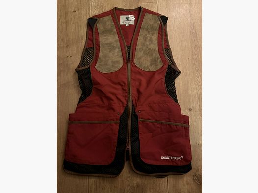 ShooterKing clay shooter zomer schietvest Rood
