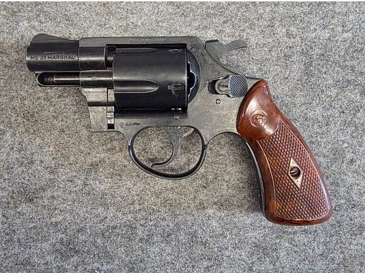 SRS Revolver ME 38 Marshal in Cal. .380 RK 9mm RK Blued