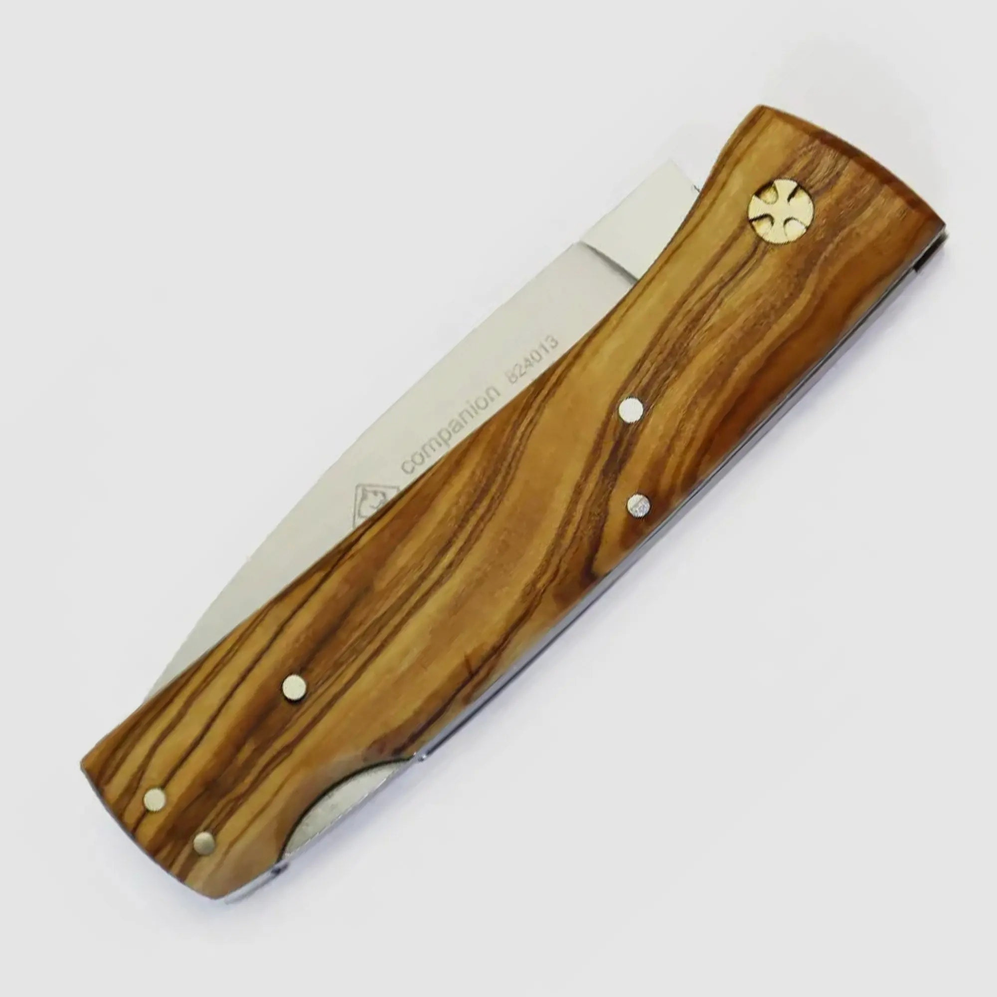 PUMA IP companion with suede pouch, olive wood