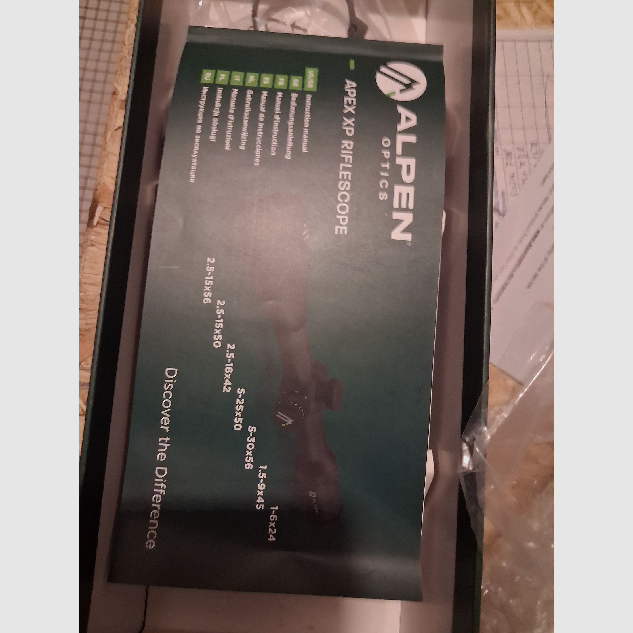 Alpen Optics Apex XP 2.5-15x50 BDC