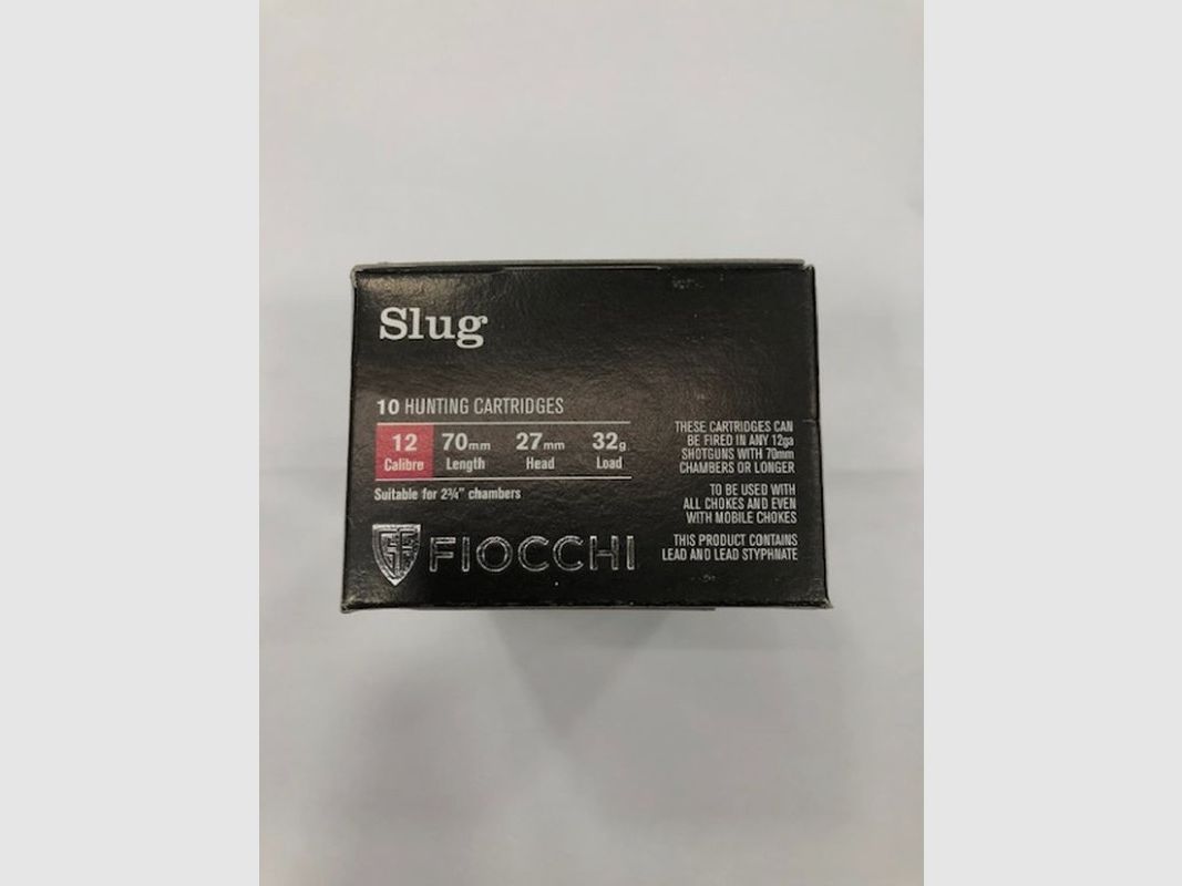 FIOCCHI PATRONEN A FLES 12/70 QT10, afbeelding 2 van 3