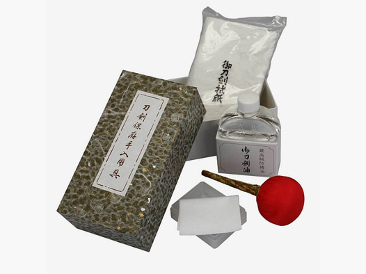 Schwertpflegeset aus Japan