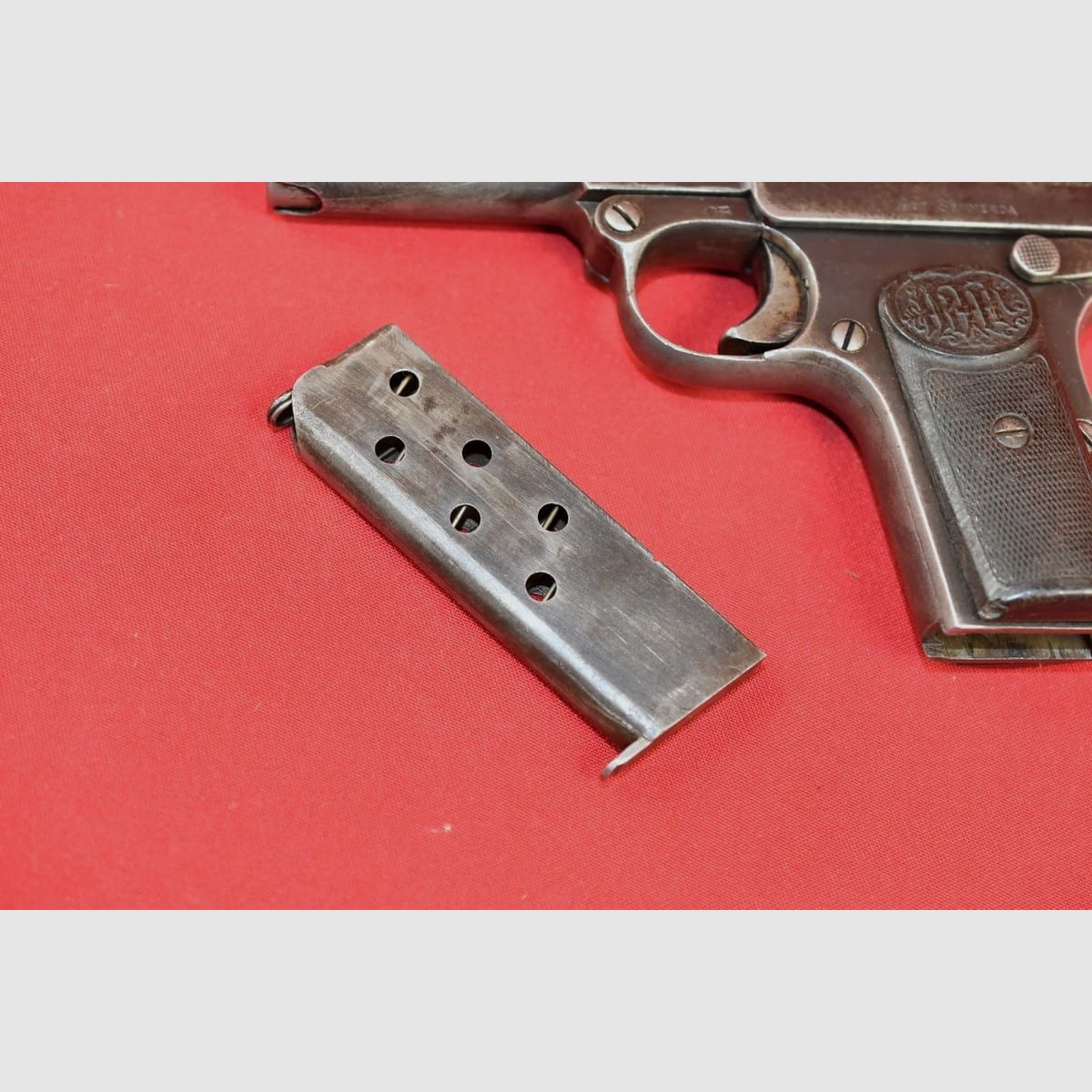#5290 DREYSE 1907 PISTOLE, Kal. 7,65, Bild 8 von 17