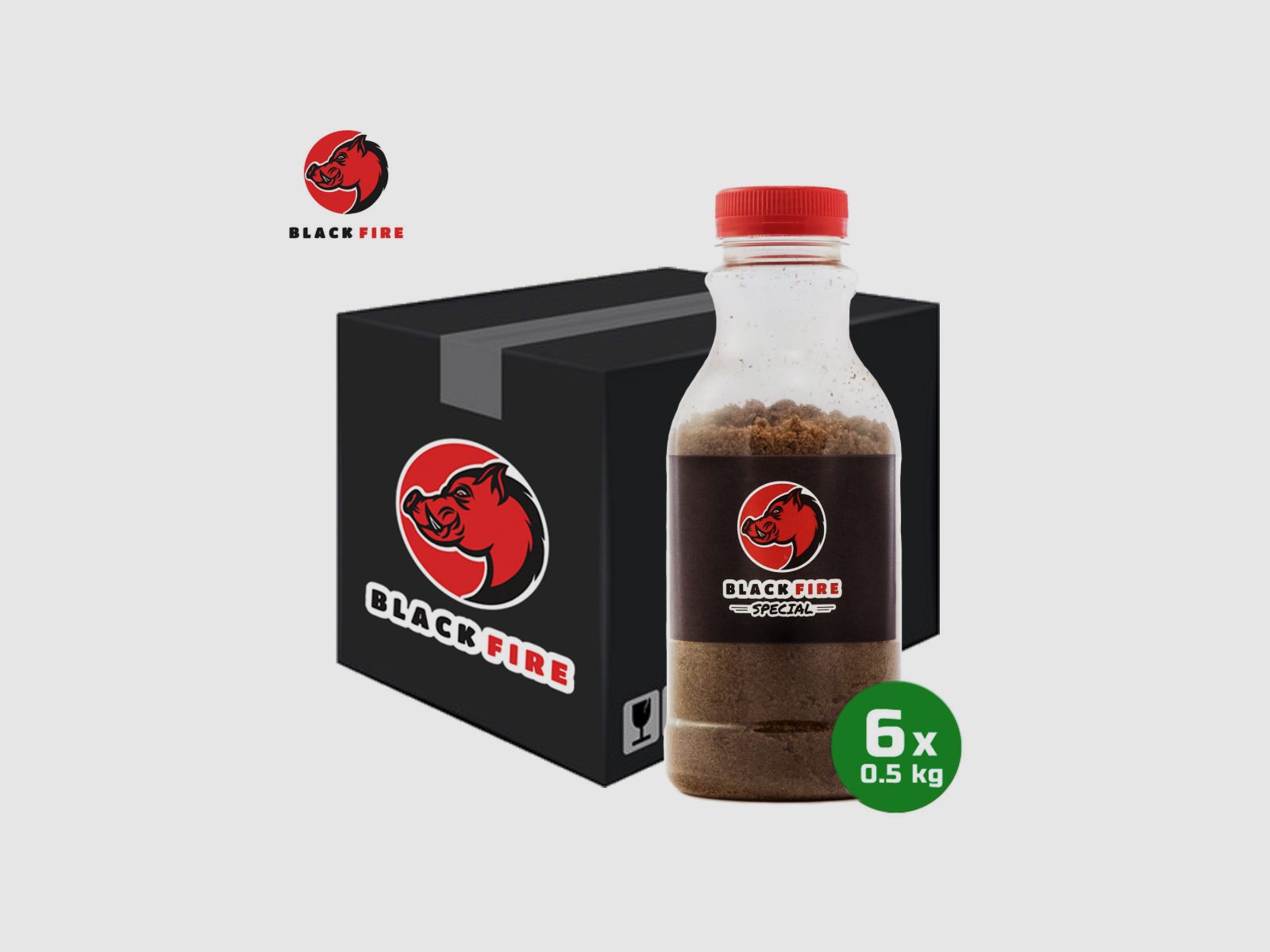 Zwarte VUUR Special Zout als Doos 6x0,5 kg