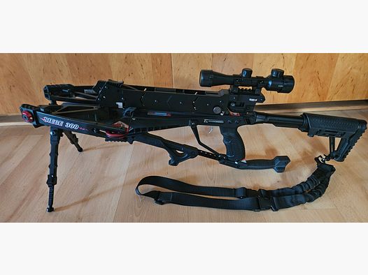 EK Archery Siege 300 Ballesta + Magazin + Bolsa + mucho accesorio