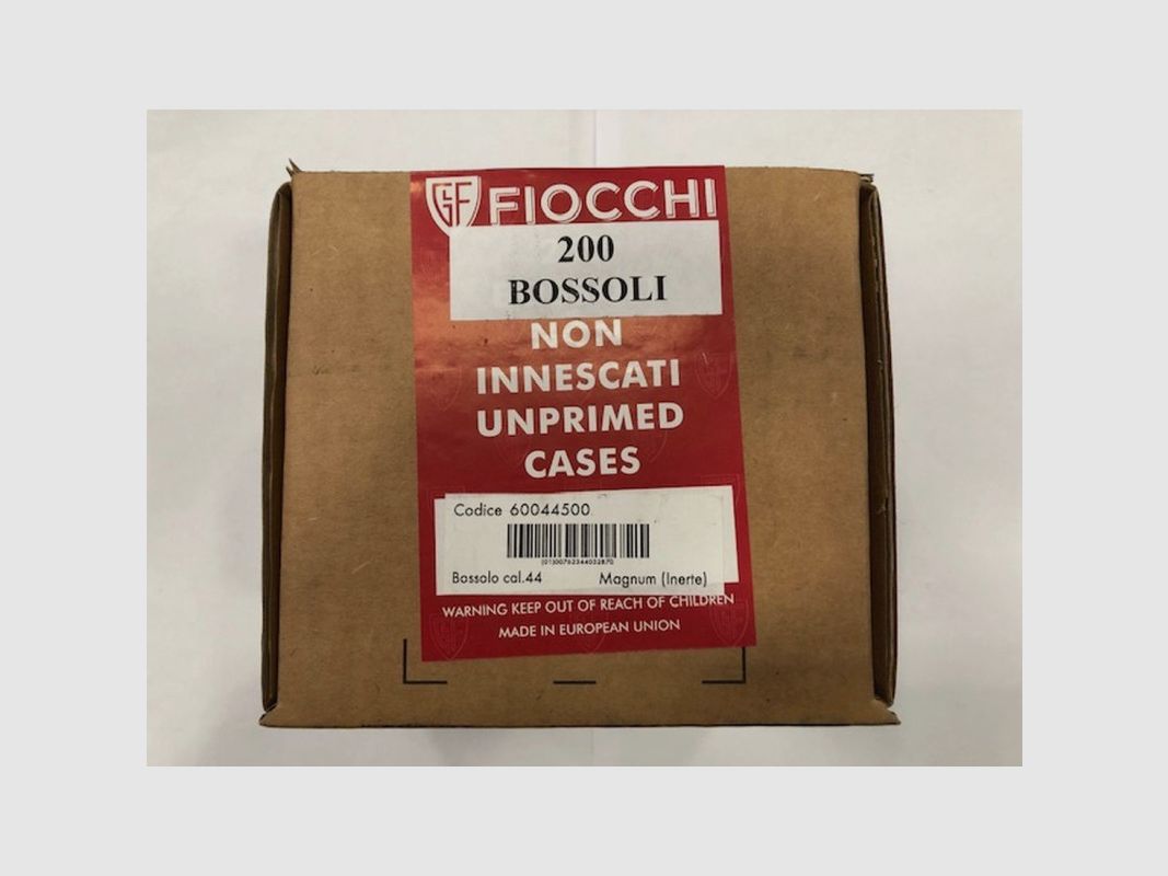FIOCCHI CASES 44 REM MAG QT 200, image 1 of 2