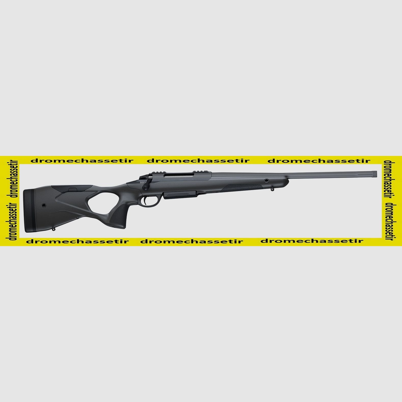 SAKO S20 Repetierbüchse, CAMO HUNTER, .308 Winchester, 62 cm Cerakote, geflötet, Gewinde 5/8-24